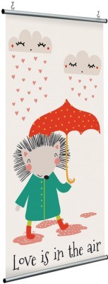 Houseart Σκατζοχοιράκι στη βροχή, Παιδικά, Διαχωριστικά Panel, 120 x 250 εκ.