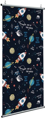 Houseart Πέρα από το φεγγάρι, Παιδικά, Διαχωριστικά Panel, 120 x 250 εκ.