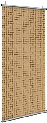 Ύφανση καλαθιού, Πέτρα - Ξύλο, Διαχωριστικά Panel, 120 x 250 εκ.