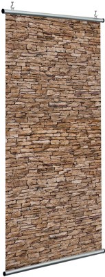 Houseart Πέτρινος τοίχος, Πέτρα - Ξύλο, Διαχωριστικά Panel, 120 x 250 εκ.