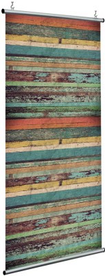 Houseart Ξύλινο έγχρωμο φόντο, Πέτρα - Ξύλο, Διαχωριστικά Panel, 120 x 250 εκ.