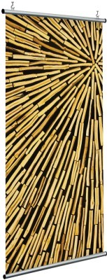 Σαν μπαμπού, Πέτρα - Ξύλο, Διαχωριστικά Panel, 120 x 250 εκ.