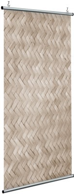 Φόντο μπαμπού, Πέτρα - Ξύλο, Διαχωριστικά Panel, 120 x 250 εκ.