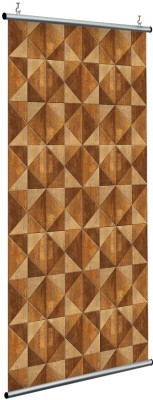 Ξύλινο μοτίβο, Πέτρα - Ξύλο, Διαχωριστικά Panel, 120 x 250 εκ.