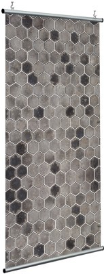 Houseart Εξάγωνο μοτίβο, Πέτρα - Ξύλο, Διαχωριστικά Panel, 120 x 250 εκ.