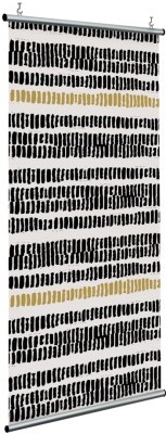 Μαύρες & κίτρινες γραμμές, Line Art, Διαχωριστικά Panel, 120 x 250 εκ.