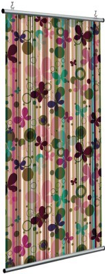 Houseart Πολύχρωμα σχέδια σε ρίγες, Ριγέ, Διαχωριστικά Panel, 120 x 250 εκ.