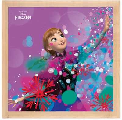 Happy Anna, Frozen, Παιδικά, Πίνακες σε καμβά, 40 x 40 εκ.