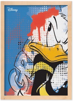 Ο Ντόναλντ με μπογιές! Disney Πίνακες σε καμβά 75 x 50 cm (27518)