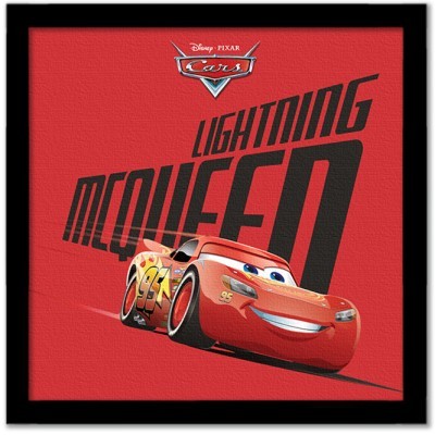 Lightning Mcqueen, Cars 3, Παιδικά, Πίνακες σε καμβά, 40 x 40 εκ.
