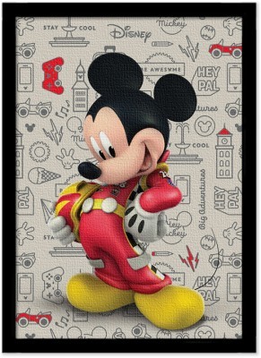 Ο οδηγός Mickey Mouse!, Παιδικά, Πίνακες σε καμβά, 15 x 20 εκ.