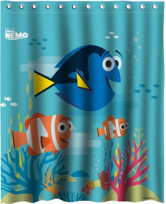 Nemo, Finding Dory, Παιδικά, Κουρτίνες μπάνιου, 150 x 180 εκ.