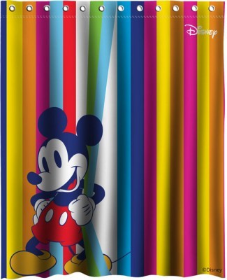 Colourful stripes, Mickey Mouse, Παιδικά, Κουρτίνες μπάνιου, 150 x 180 εκ.