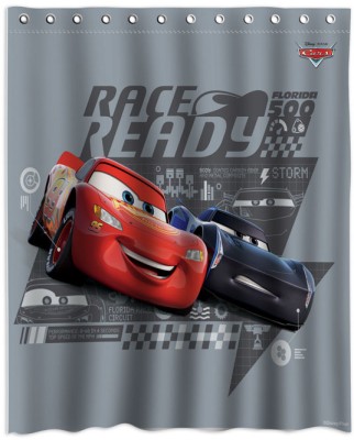 Houseart Race ready, Cars, Παιδικά, Κουρτίνες μπάνιου, 150 x 180 εκ.