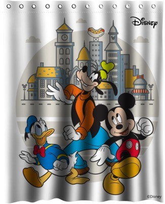 Mickey, Goofy and Donald, Παιδικά, Κουρτίνες μπάνιου, 150 x 180 εκ.