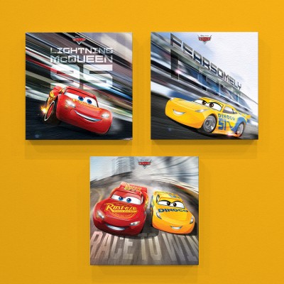 3D Cars!, Παιδικά, Mini Set καμβάς, 25 x 25 εκ.