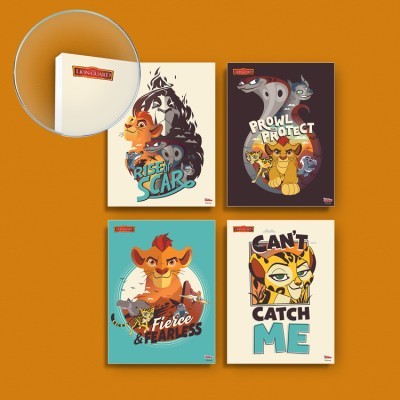Houseart Can\'t Catch Me, The Lion Guard...!, Διάφορα, Mini Set Forex, 17 x 23 εκ.. (Το Forex είναι ένα άκαμπτο αφρώδες υλικό)