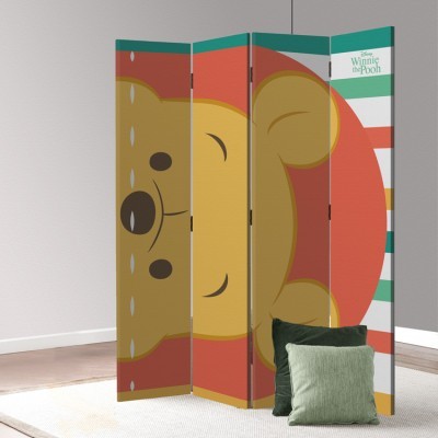 Face Winnie the Pooh, Παιδικά, Παραβάν, 80 x 180 εκ. [Δίφυλλο]