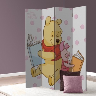 Winnie the Pooh & Pigglet!, Παιδικά, Παραβάν, 80 x 180 εκ. [Δίφυλλο]