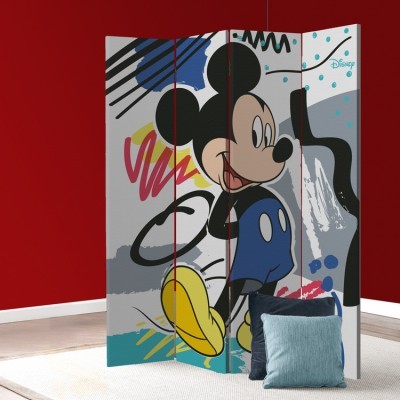 Mickey Mouse, ζωγραφική!, Παιδικά, Παραβάν, 80 x 180 εκ. [Δίφυλλο]