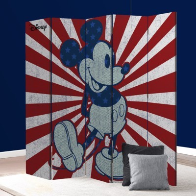 Houseart Mickey Mouse vintage, Παιδικά, Παραβάν, 80 x 180 εκ. [Δίφυλλο]