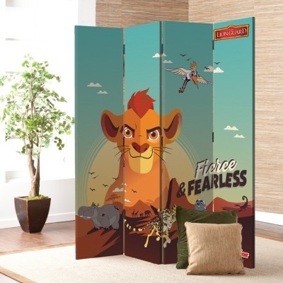 Fierce and Fearless, Lion Guard, Παιδικά, Παραβάν, 80 x 180 εκ. [Δίφυλλο]