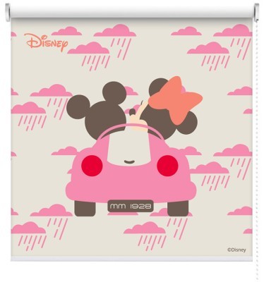 Mickey & Minnie Mouse ερωτευμένοι πάνε βόλτα, Παιδικά, Ρολοκουρτίνες, 100 x 100 εκ.