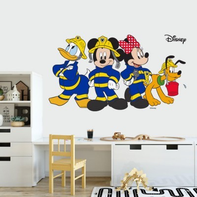 Houseart Mickey Mouse and the rescue team, Παιδικά, Αυτοκόλλητα τοίχου, 90 x 50 εκ.