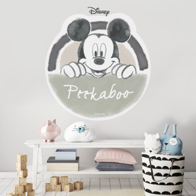 Peekabo Mickey Mouse Disney Αυτοκόλλητα τοίχου 40 x 40 cm (22377)