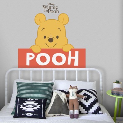 POOH,Winnie the Pooh Disney Αυτοκόλλητα τοίχου 49 x 60 cm (26709)