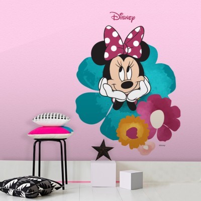 Χαμογελαστή Minnie Mouse! Disney Αυτοκόλλητα τοίχου 60 x 48 cm (27688)