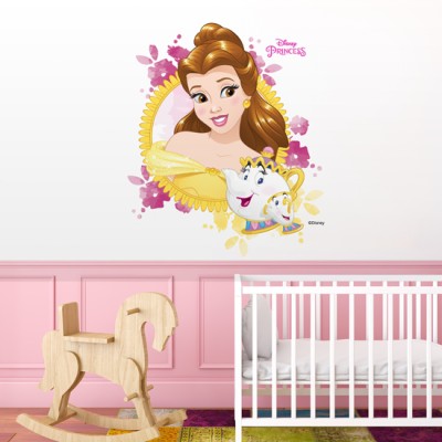 Belle, Princess!! Disney Αυτοκόλλητα τοίχου 60 x 50 cm (22446)