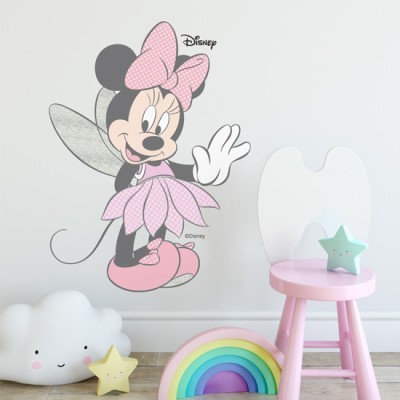 Η Minnie Mouse νεράιδα Disney Αυτοκόλλητα τοίχου 54 x 40 cm (22423)