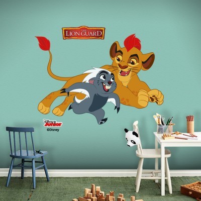Bunga and Kion, Lion Guard Disney Αυτοκόλλητα τοίχου 36 x 50 cm (25005)