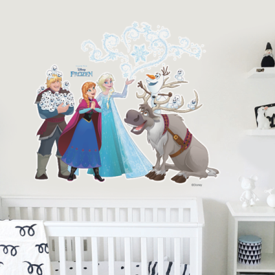Η παρέα της Frozen Disney Αυτοκόλλητα τοίχου 50 x 57 cm (22449)
