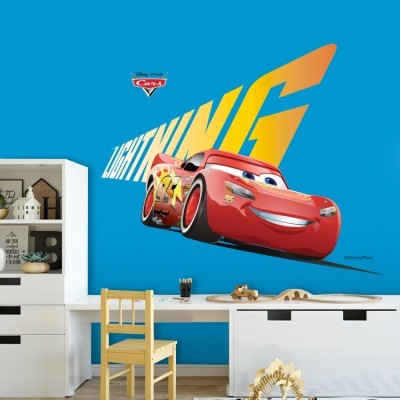 Lightning McQueen! Παιδικά Αυτοκόλλητα τοίχου 50 x 61 cm (29082)