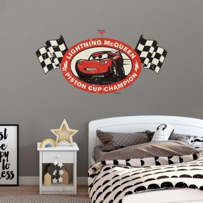 Houseart Lightning McQueen, Piston Cup, Παιδικά, Αυτοκόλλητα τοίχου, 103 x 50 εκ.