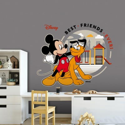 Οι καλύτεροι φίλοι, Mickey Mouse Disney Αυτοκόλλητα τοίχου 42 x 50 cm (26437)