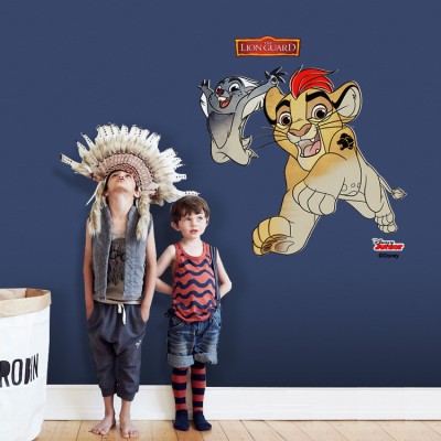 Kion and Bunga, Παιδικά, Αυτοκόλλητα τοίχου, 50 x 45 εκ.