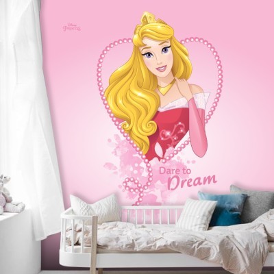 Houseart Dare to dream, Princess Aurora!, Παιδικά, Ταπετσαρίες Τοίχου, 100 x 100 εκ.