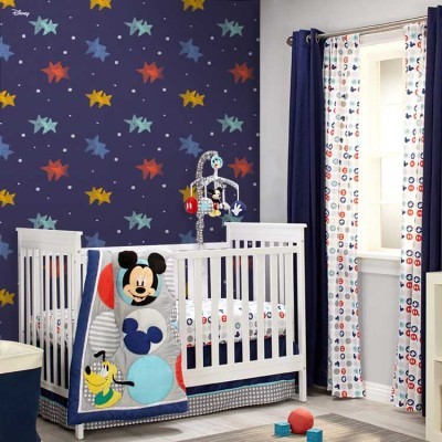 Αστεράκια, Mickey Mouse!, Παιδικά, Ταπετσαρίες Τοίχου, 100 x 100 εκ.