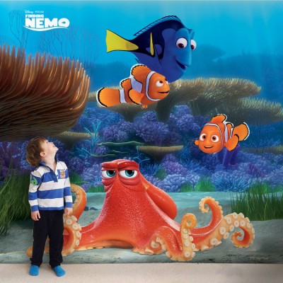 Hank, Marlin, Nemo & Dory, Παιδικά, Ταπετσαρίες Τοίχου, 100 x 100 εκ.