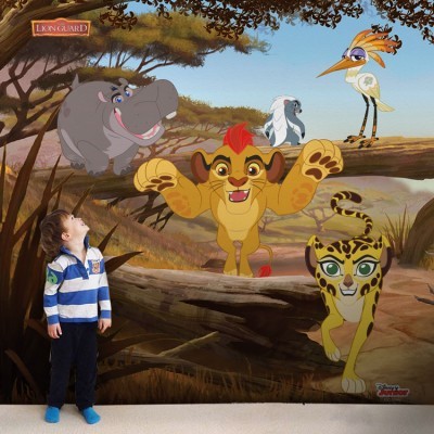 Η παρέα της φρουράς των λιονταριών, Παιδικά, Ταπετσαρίες Τοίχου, 100 x 100 εκ.