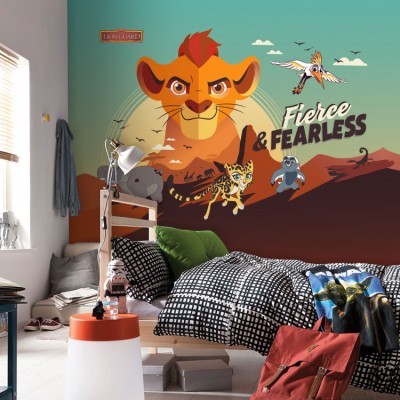 Fierce & Fearless, The Lion Guard Disney Ταπετσαρίες Τοίχου 100 x 100 cm (23409)
