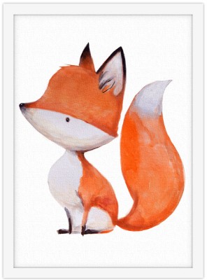 Μικρή αλεπού, Παιδικά, Πίνακες σε καμβά, 15 x 20 εκ.