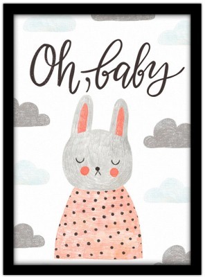 Little bunny, Παιδικά, Πίνακες σε καμβά, 15 x 20 εκ.