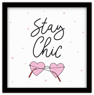 Stay chic Παιδικά Πίνακες σε καμβά 50 x 50 cm (35722)