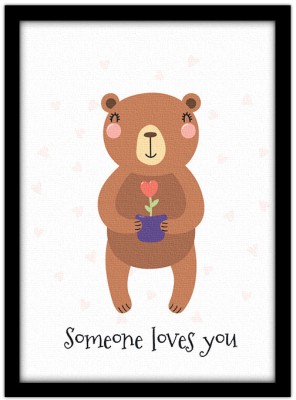 Someone loves you, Παιδικά, Πίνακες σε καμβά, 15 x 20 εκ.