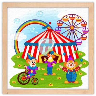 Τσίρκο Παιδικά Πίνακες σε καμβά 50 x 50 cm (18410)