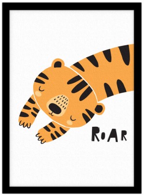 Roar Παιδικά Πίνακες σε καμβά 58 x 40 cm (35436)